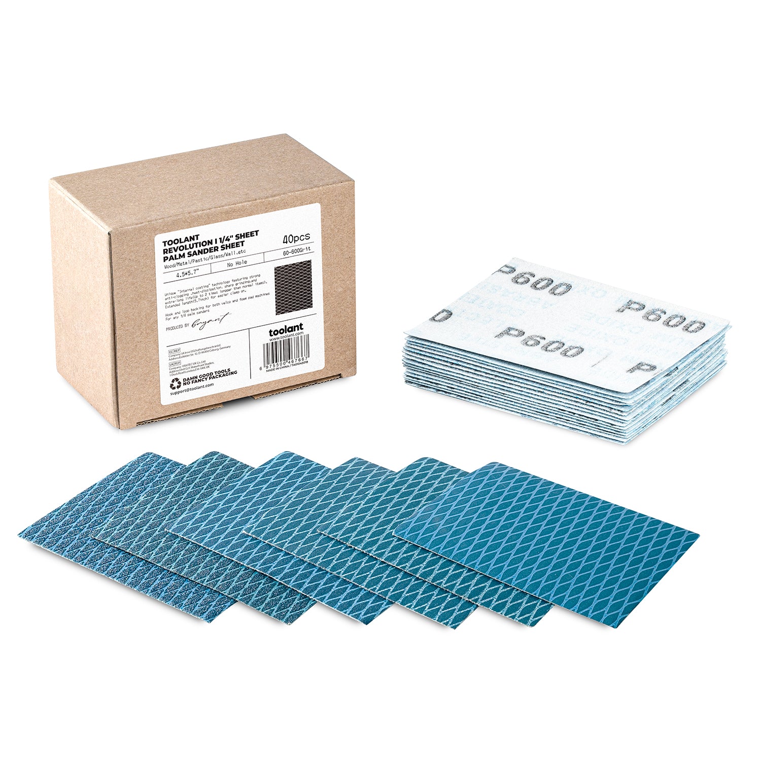 1/4" Sheet Sander Hook and Loop Sandpaper